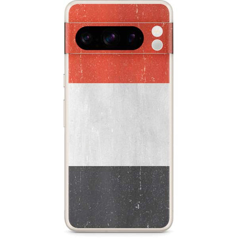 Yemen Flag Distressed Google Pixel 8 Pro Skin